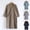 Navy, variant on Men's Kimono Traditional Japanese Clothing Male Cardigan Noragi Jacket Yukata Coat V-Neck Thin Breathable Strap Home Sleepwear Khaki