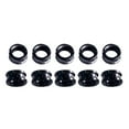 thumbnail image 2 of 10 guía de caña de pescar ojo anillo de cerámica accesorios de guía de caña de pescar DIY Black Groove 05, 2 of 5