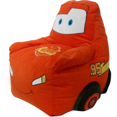 Disney Cars Figural Toddler Bean Bag Chair Walmart Com