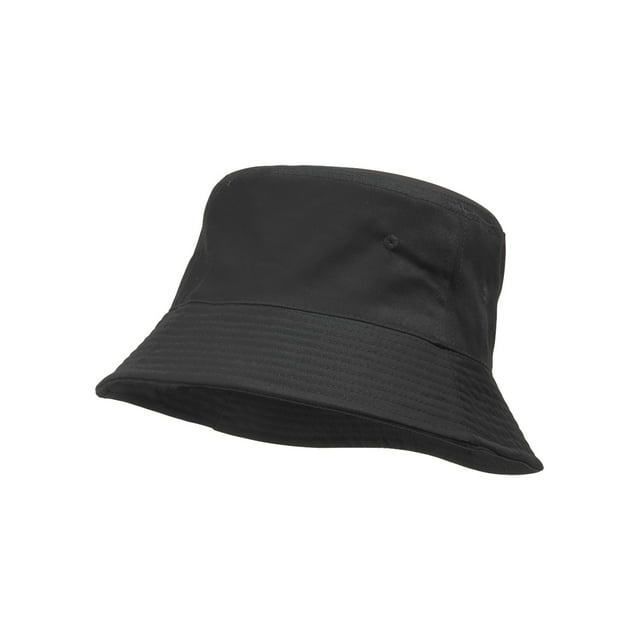TopHeadwear Blank Cotton Bucket Hat - Dark Gray - Small/Medium
