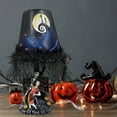 thumbnail image 3 of Lámpara de mesa de Halloween, Pesadilla antes de Navidad con luz LED, decoración de escritorio, lámpara de mesa con luz LED, figura de bellota de resina, modelo de juguete., 3 of 5
