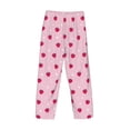 thumbnail image 6 of Balery Strawberry And Heart print Men's Pajama Pants,Ultra Lightweight Pjs,Lounge Pant-Large, 6 of 9