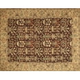 thumbnail image 1 of Ahgly Company Machine Washable Indoor Rectangle Traditional Yellow Area Rugs, 6' x 9', 1 of 7