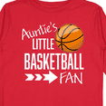 thumbnail image 4 of Inktastic Auntie's Little Basketball Fan Boys or Girls Long Sleeve Toddler T-Shirt, 4 of 5