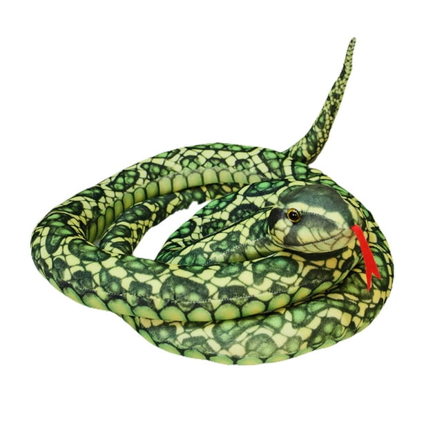 Animal Snake Pillow, Plush Snake Toy Simulation 200cm Lifelike For Children