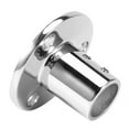 thumbnail image 3 of Base de tubo redondo Bling Bling Acero inoxidable 316 Plata 90 grados, 3 of 11