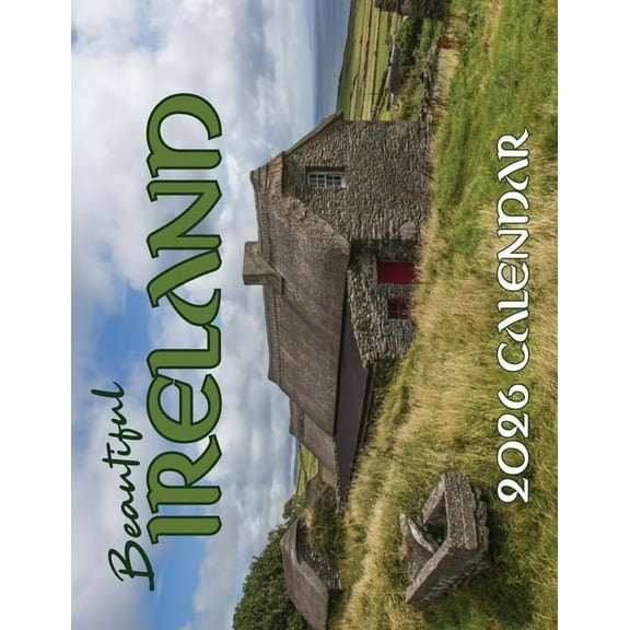 Beautiful Ireland 2026 Calendar, (Paperback)