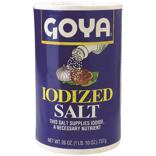 Goya Iodized Salt - 26oz