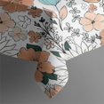 thumbnail image 2 of Pioneer Flower Floral Print Pattern Rectangle Tablecloth 60"x102",Waterproof Polyester Rectangle Table Cloth, Wipeable Spillproof Polyester Tablecloth for Dining, Camping, Indoor and Outdoor, 2 of 6