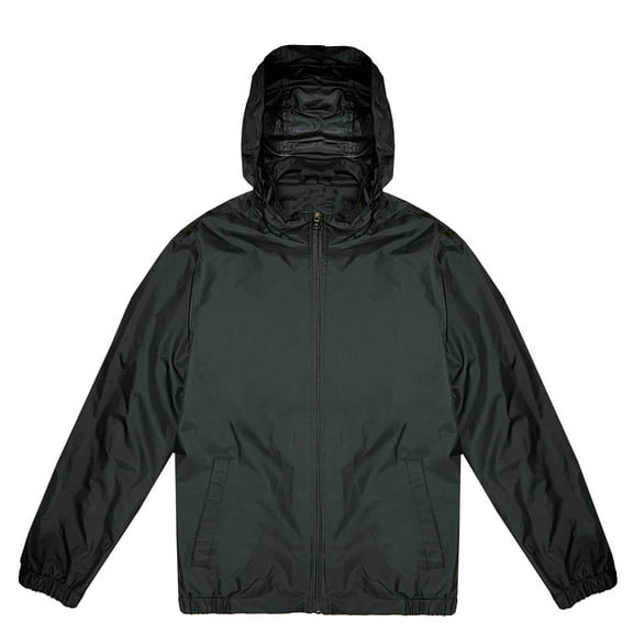Boy's Fleece Lined Windbreaker Jacket W/ Hood (XS-XL)