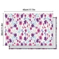 thumbnail image 5 of Pioneer Flower Floral Print Pattern Summer Placemats Table Placemats Set Of 6-Linen Kitchen Washable Placemats Table Mats 12x18 Inch Non-Slip Heat Resistant, 5 of 5