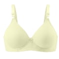 thumbnail image 5 of ZZwxWA Bras for Women Comfortable Wireless Push Up Bras Full Coverage Supportive Lift & Shape Everyday Bra, 5 of 5