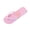 Pink, variant on Women's Flip-Flops Herringbone Solid Color Non-Slip Bathroom Slippers Lightweight Casual Summer Beach Slippers Coffee