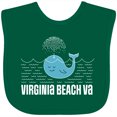 thumbnail image 3 of Inktastic Virginia Beach Va Cute Vacation Boys or Girls Baby Bib, 3 of 4