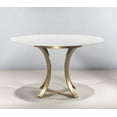 thumbnail image 1 of WHITE GAGE DINING TABLE - 60", 1 of 1