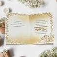 thumbnail image 2 of Wedding Card for Bride and Groom, Romantic Marriage Congratulations Card for Newlyweds, Elegant Wedding Gift for Couple, 2 of 3