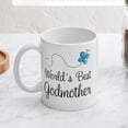 thumbnail image 3 of CafePress - World's Best Godmother Mug - 11 oz Ceramic Mug - Novelty Coffee Tea Cup, 3 of 3