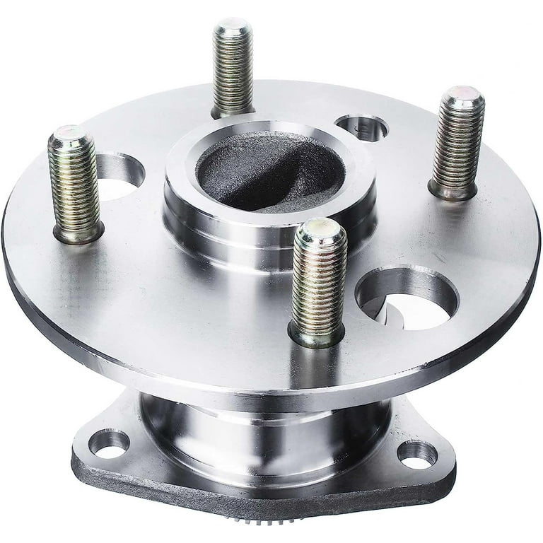 A-Premium Rear Wheel Bearings and Hub Assembly Compatible with Chevy Prizm  1998-2002, Geo Prizm 1993-1997, Toyota Corolla 1993-2002, w/4-Lug, Replace# 