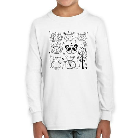 

Kids Animals Drawing Long Sleeve Toddler -Image by Shutterstock 5 Toddler