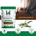 thumbnail image 3 of Rejuvenecedor para el crecimiento del cabello Bhringraj Powder H&C, 100% natural, 227 g, 3 of 5