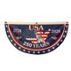 thumbnail image 2 of USA 250th Anniversary Bunting Flag 1776 2026 Patriotic Fan Flag For Independence Day, 2 of 7