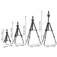 thumbnail image 4 of Walmeck Tripod Stand Metal Adjustable Cosmetology Hairdressing Training Mannequin Head Stand for Doll Head Block Head Stand, 4 of 7
