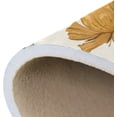 thumbnail image 7 of SKYSONIC 36x24in Blue Maple Leaves Area Rug, Plant Forest Non-Slip Floor Carpet for Indoor Living Dining Room Bedroom, 7 of 7