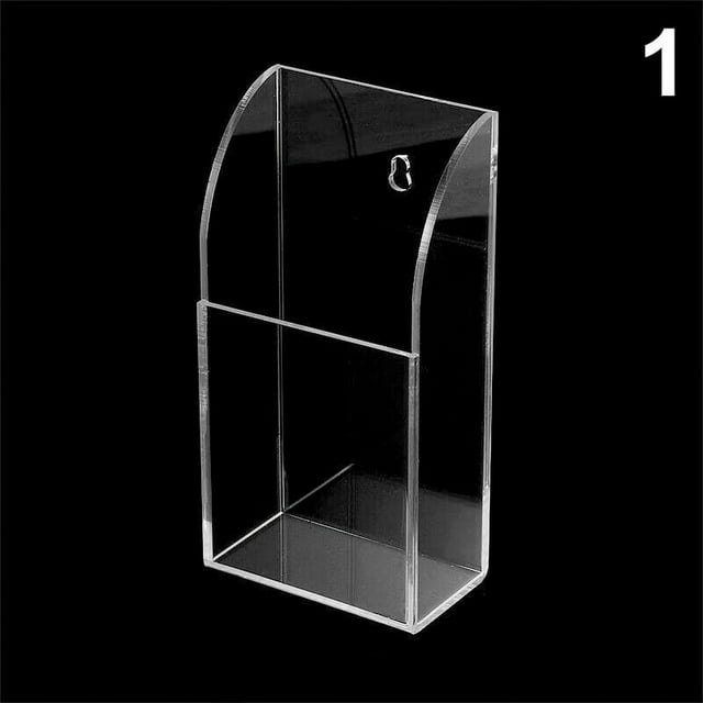 Support de Télécommande de Climatiseur en Acrylique 1-3 Boîtier Mural Boîte de Rangement pour la Maison