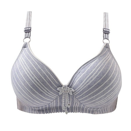 

Woman s Printing Gathered Together Daily Bra Underwear No Rims womens bras wireless bra womens bra