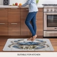 thumbnail image 5 of Blue Crab Coastal Door Mat&nbsp;Indoor Outdoor Entrance, Non Slip Rug for Kitchen Bathroom Entryway Rug, Vintage Beach Nautical Coral Sea Washable Doormat Floor Mat for Office Home Decor 24x36 Inch, 5 of 8