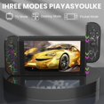 thumbnail image 4 of Wireless Controller for Nintendo Switch with Wrist Strap,Left and Right RGB Joypad Controllers Compatible with Switch/OLED/Lite,Support Dual Vibration/6-Axis Gyro/Motion Control/Wake-up(Lightning), 4 of 8