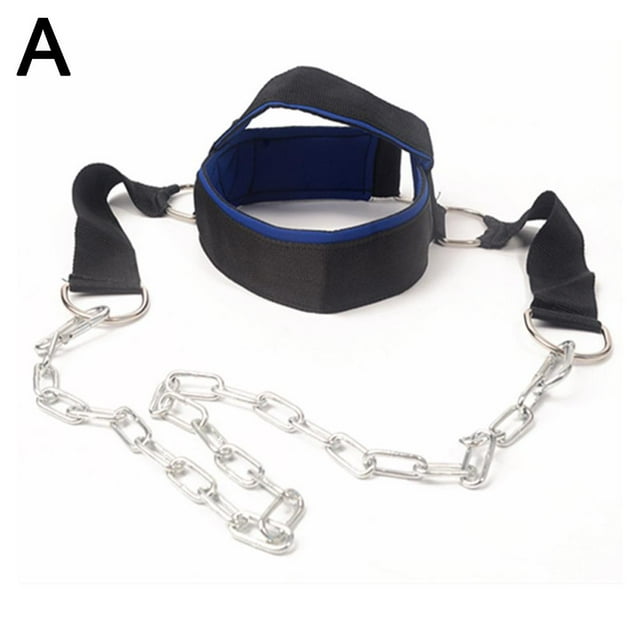 Harnais de Levage de Tête et de Cou avec Chaîne Réglable pour Entraîneur de Cou à Domicile