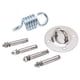 thumbnail image 2 of Gancho De Anclaje Para Montaje En Pared De Techo, Ancla De Montaje En Pared De Hamaca De Acero Inoxidable Conexión Firme Resistencia A La Corrosión Durable Para Silla Colgante ANGGREK Ceiling Wall Mount Anchor Hook, 2 of 8