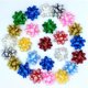 thumbnail image 2 of Mini lazos brillantes para regalo, cinta de envoltura autoadhesiva para Festival de Navidad, 60 piezas, 3,8 Cm, 2 of 4