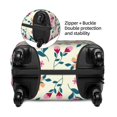 thumbnail image 4 of Haiem Cute Flower Luggage Cover Printed Suitcase Covers for Luggage Elastic Washable Suitcase Protector Fits 18-32 Inch Luggage-Small, 4 of 9