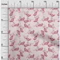 thumbnail image 2 of oneOone Georgette Viscose Pink Fabric Floral Craft Projects Decor Fabric Printed By The Yard 42 Inch Wide, 2 of 5