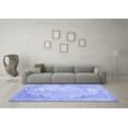thumbnail image 3 of Ahgly Company Indoor Rectangle Persian Blue Traditional Area Rugs, 2' x 3', 3 of 4