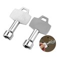 thumbnail image 2 of ROCKROK Multifunctional Electric Control Cabinet Triangular Wrench Elevator Door Key, 2 of 8