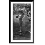 Historic Framed Print, Young Bacchus.ES., 17-7/8" x 21-7/8"