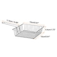 thumbnail image 2 of Uxcell Mini Square Fry Basket Reusable Holder Fry Chip Basket 5.91Inch Stainless Steel Food Baskets Silver 4 Pack, 2 of 5