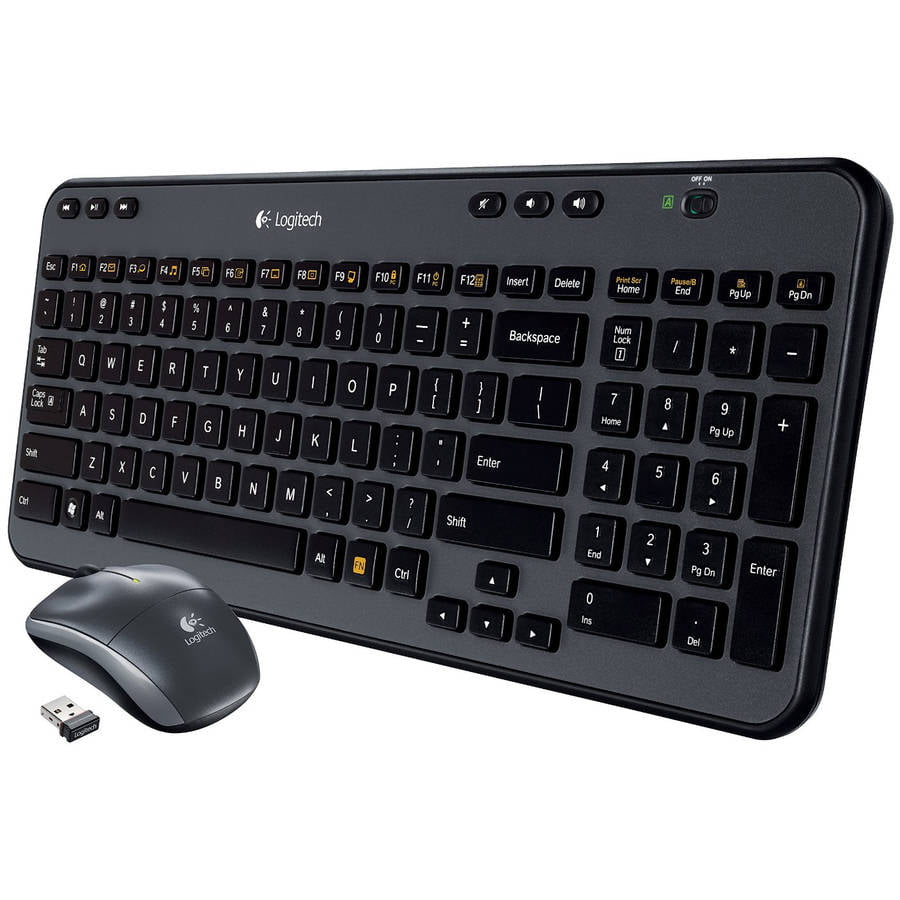 Logitech Wireless Keyboard And Mouse Combo Mk360 Walmart Com Walmart Com