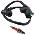 thumbnail image 4 of Relé de bobina de encendido Solenoide Regulador de voltaje Caja CDI de 5 pines Bujía para Go Kart Dirt Bike de 50 cc 70 cc 90 cc 110 cc 125 cc, 4 of 5