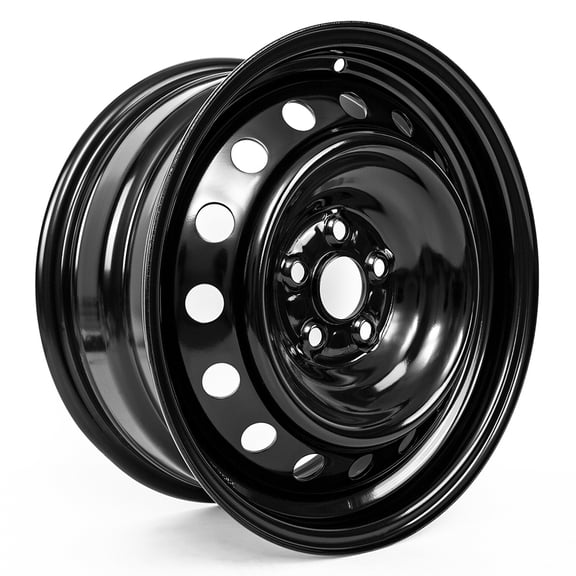 16x5 inch Rim for Toyota Corolla Matrix 2009-2019 Black Steel Wheel Rim 5x100mm