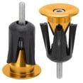 thumbnail image 3 of 2PCS Tapa del Extremo del Manillar de la Bicicleta Enchufe del Manillar de la Bicicleta para Bicicletas de montaña Bicicletas de CarreteraOro, 3 of 10