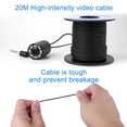 thumbnail image 2 of Sewer Camera Pipeline Inspection Camera with 7 Inch Monitor 8GB TF Card Built-in Battery 30M/98FT Cable IP68 Waterproof Drain Camera for Sewer Line Home Duct Drain Pipe Plumbing, 2 of 8