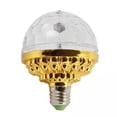 thumbnail image 1 of kusrkot 3-4pack 6W E27 Rotating Auto Crystal Ball Bulb Party Light Lamp Home Decoration 3 Pcs, 1 of 9