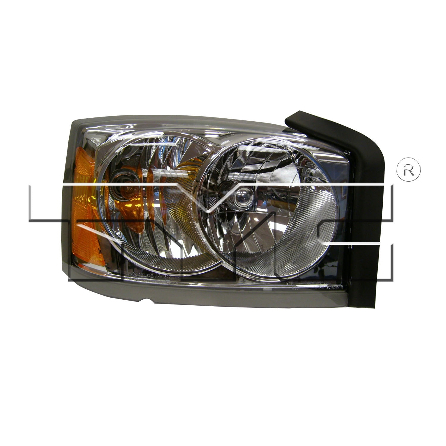 TYC 206587901 Right Headlight Assembly for 20062007 Dodge Dakota