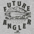 thumbnail image 2 of Boy's Mossy Oak Future Angler Pull Over Hoodie Athletic Heather Medium, 2 of 4