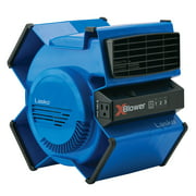 Lasko Blower Multi-Position Utility Blower Floor Fan, X12905, Blue