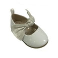 thumbnail image 3 of Wonder Nation Infant Girls' Bow Dress Flat, 3 of 4